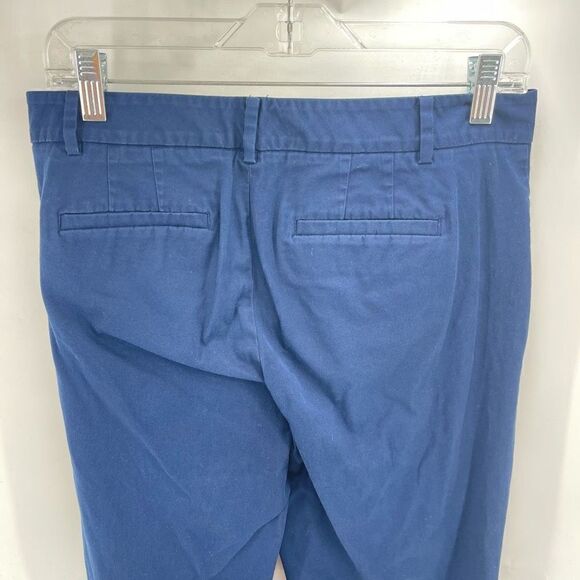 Talbots Womens Pedal Pusher Pants Stretch Perfect Skimmer Capri Blue Size 8P - Picture 4 of 10
